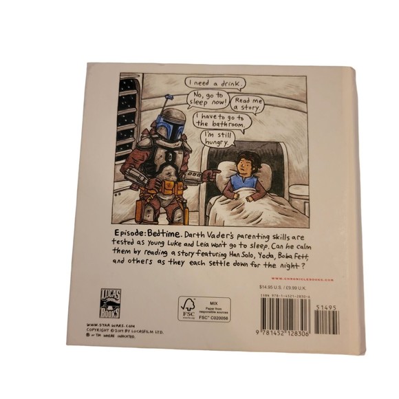 Star Wars Good Night Darth Vader by Jeffrey Brown Hardback 2014 - Picture 2 of 5